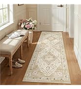 2x6 Runner Rugs for Hallways, Washable Vintage Area Rugs for Entryway Kitchen, Non Slip Retro Flo...