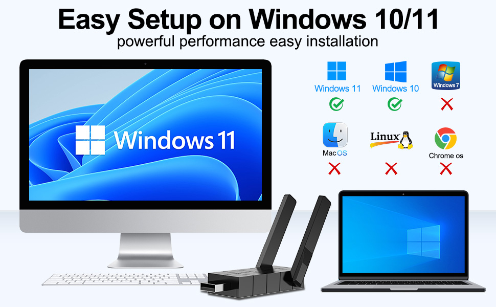 wifi adapter for windows 10/11