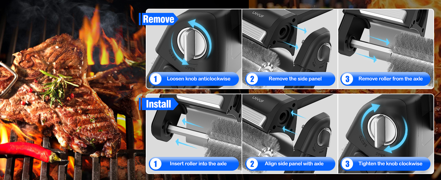 Built-in LED Spotlight