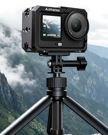 dji osmo action 6 accessories protective case metal cage frame