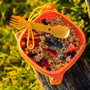 Mess kit for camping for 1 person and spork for camping by UCO Gear