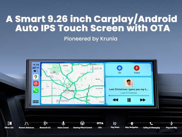 krunia carplay screen for car