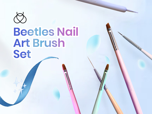 beetles nail art brush