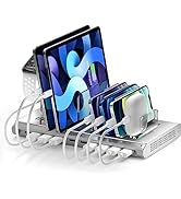 Unitek Multi iPad Charging Station - 10 Port USB Charging Station for Multiple Devices, Fast Char...