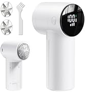 Rechargeable Fabric Shaver antime Electric Lint Remover Lint Shaver with Digital Display, Sweater...
