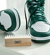 endees Brush Up (1 Pck) – Universal Shoe Cleaning Brush with Durable Synthetic Bristles &amp; Wooden ...