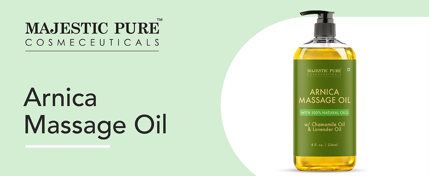 Massage Oil, Arnica Massage Oil,