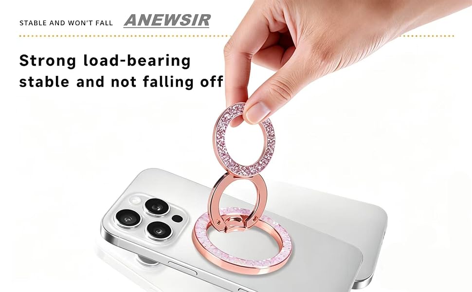 Magnetic Phone Ring for MagSafe Phone Grip