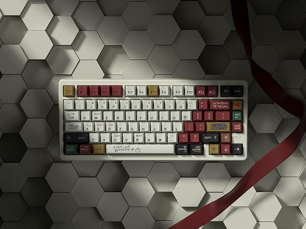 red keycaps