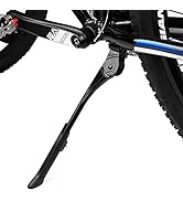 BV Adjustable Bicycle Kickstand with Concealed Spring-Loaded Latch, for 24-29 Inch Bike Kickstand