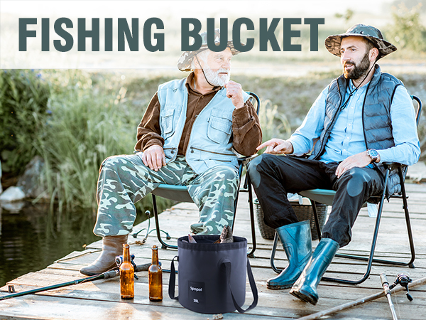 Foldable Bucket 20L for Camping