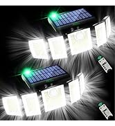 MDCMDCM Solar Lights Outdoor Waterproof Motion Sensor - 416 LEDs 3000 Lumens Super Bright 3 Brigh...