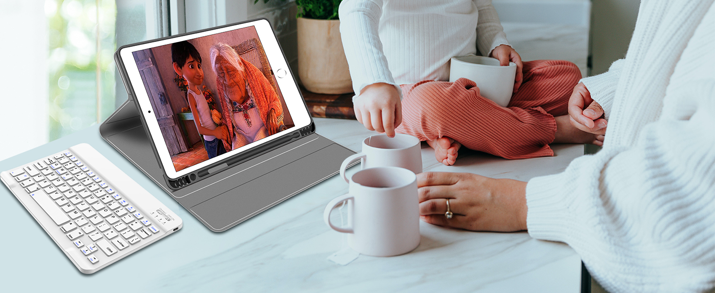 Keyboard Case for iPad 9th 8th 7th Generation 10.2 2021/2020/2019