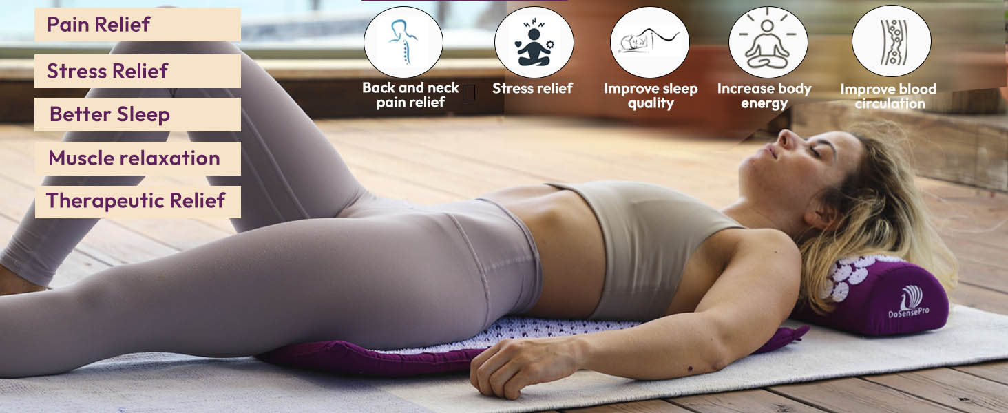 acupuncture mat full body back pain accupuncture spoonk mat acupressure shakti 