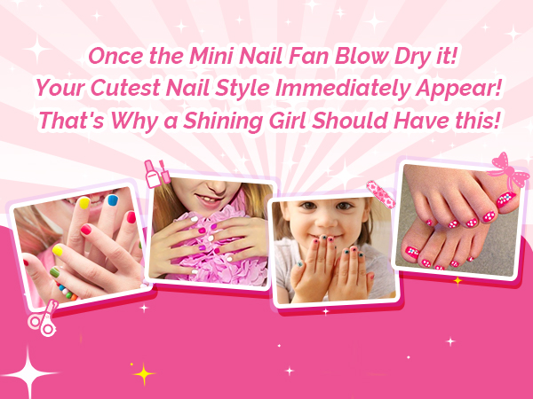 mini nail fan