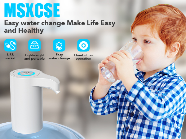 Electric Water Bottle Pump