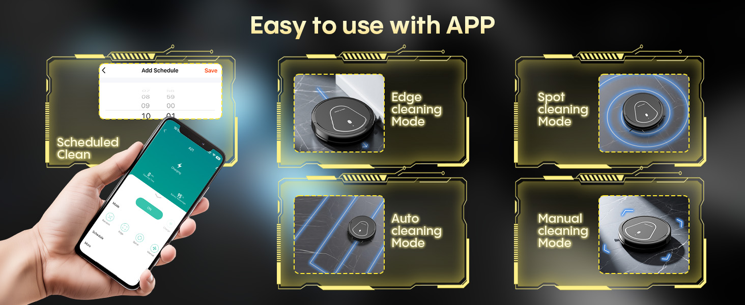 robot vacuum and mop