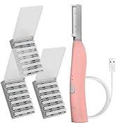 SPA SCIENCES - SIMA Patented Dermaplane Razor for Women Face – Painless 2-in-1 Facial Exfoliation...