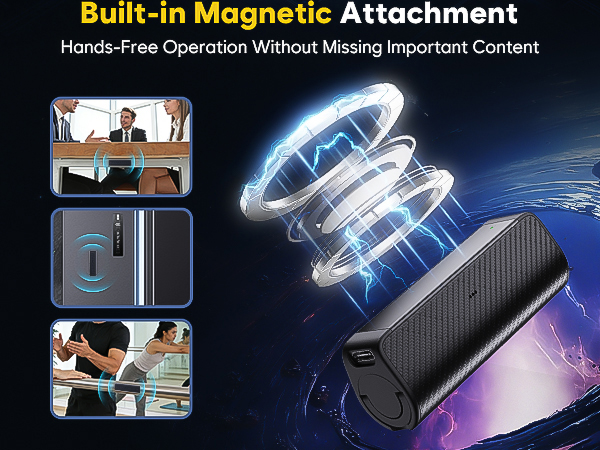 magnetic voice recorder