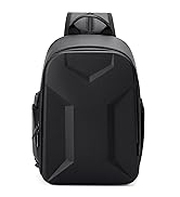 Cwatcun Camera Sling Bag, Waterproof Hardshell Small Camera Backpack with Tripod Holder &amp; Laptop ...