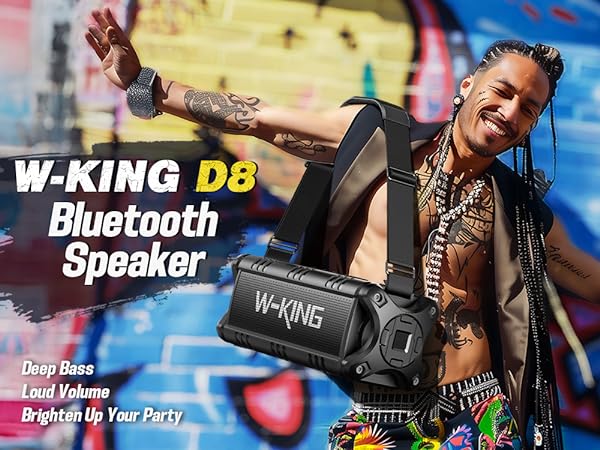 bluetooth speaker wireless loudest speakers portable speaker outdoor large waterproof speaker bass