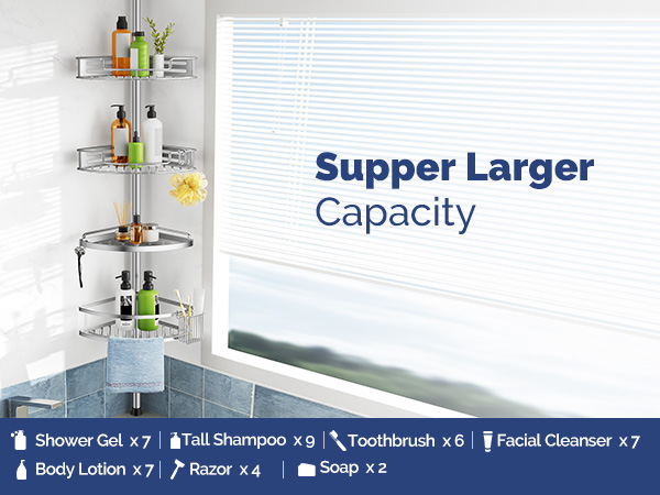 corner shower caddy