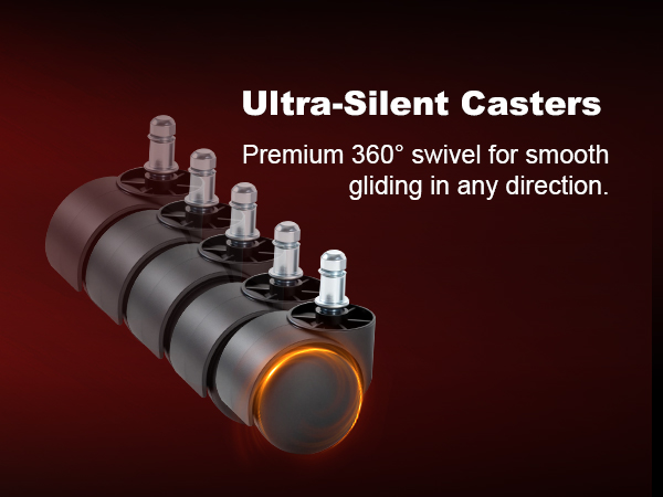 Ultra-Silent Casters