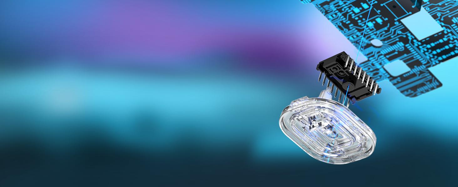 Triple Modes PAW3395 DPI Optical Sensor, 200h Battery Life, Programmable Buttons, Gaming Accessories