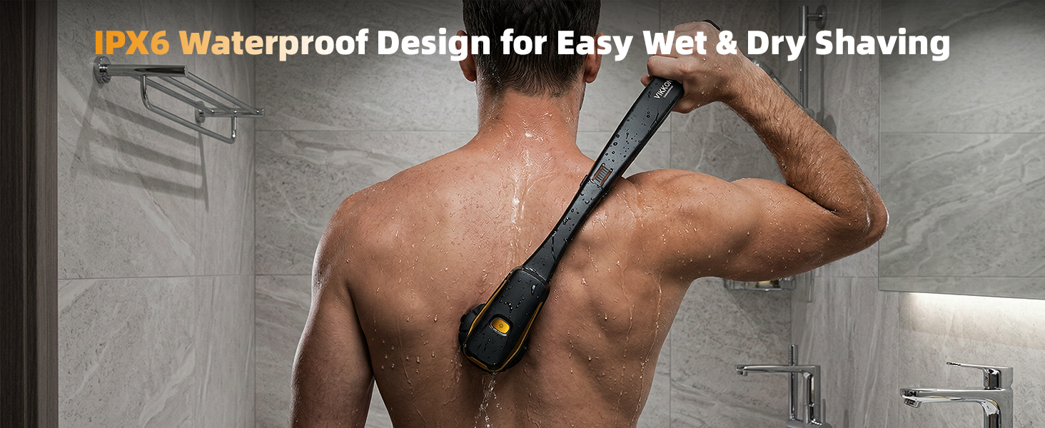 back hair trimmer for men