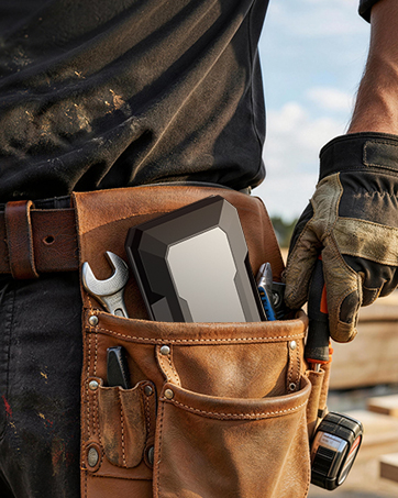 Compact and lightweight case makes storage and transport easy