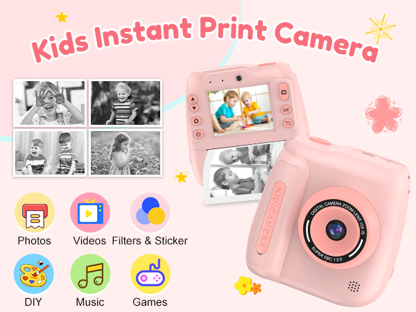 instant print camera