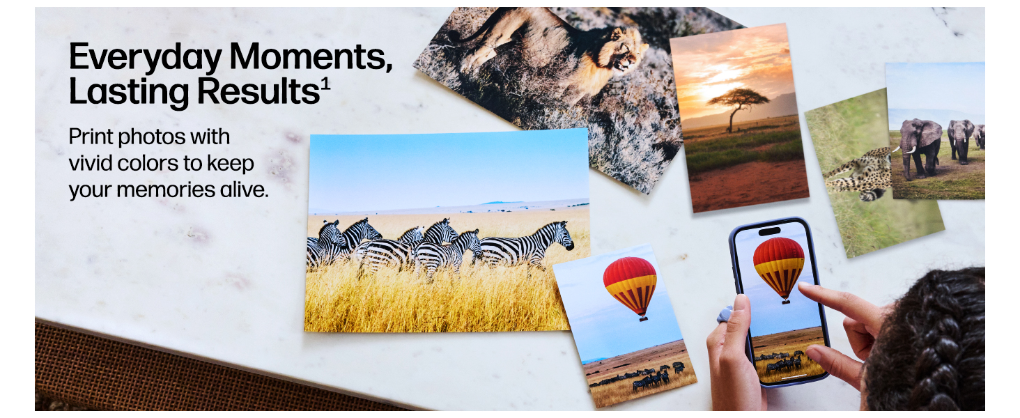 everyday original hp ink fade-resistant bright images