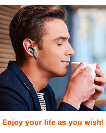 Wireless Earbud Bluetooth Headphones