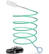 Upgraded Auto Sunroof Drain Cleaning Tool, 78 Inch Flexible Drain Brush Long Pipe Cleaners for Ca...