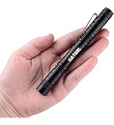 HATORI LED Mini Flashlight, Bright Small Handheld Pocket Flashlights Tactical High Lumens Pen Lig...