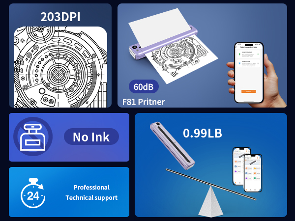 portable printers wireless for travel