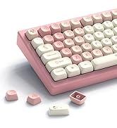Womier PBT Keycaps - Keycaps 75 Percent, MOA Keycaps Dye-Sublimation, Custom Keyboard Keycaps Set...
