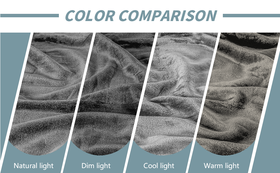 flannel blanket grey