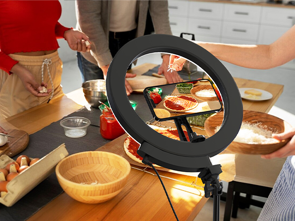 tripod with ring light