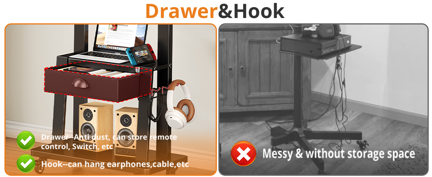 drawer &amp;amp; hook