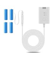 Lenink Adjustable AC Power Supply Adapter for 2 AA 3 AA 4 AA Batteries, 3V, 4.5V, 6V, AA Battery ...