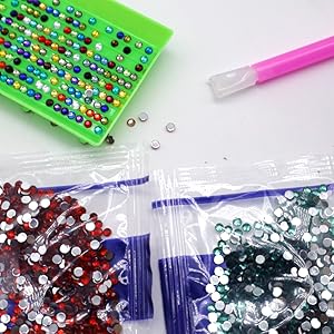 Diamond art painting beads