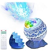 Rossetta Star Projector, Galaxy Projector for Bedroom, LED Night Light Aurora Projector with Blue...