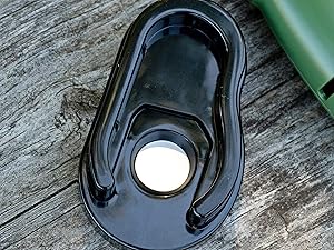 carson microbrite led pocket microscope specimen base plate, portable microscope for kids