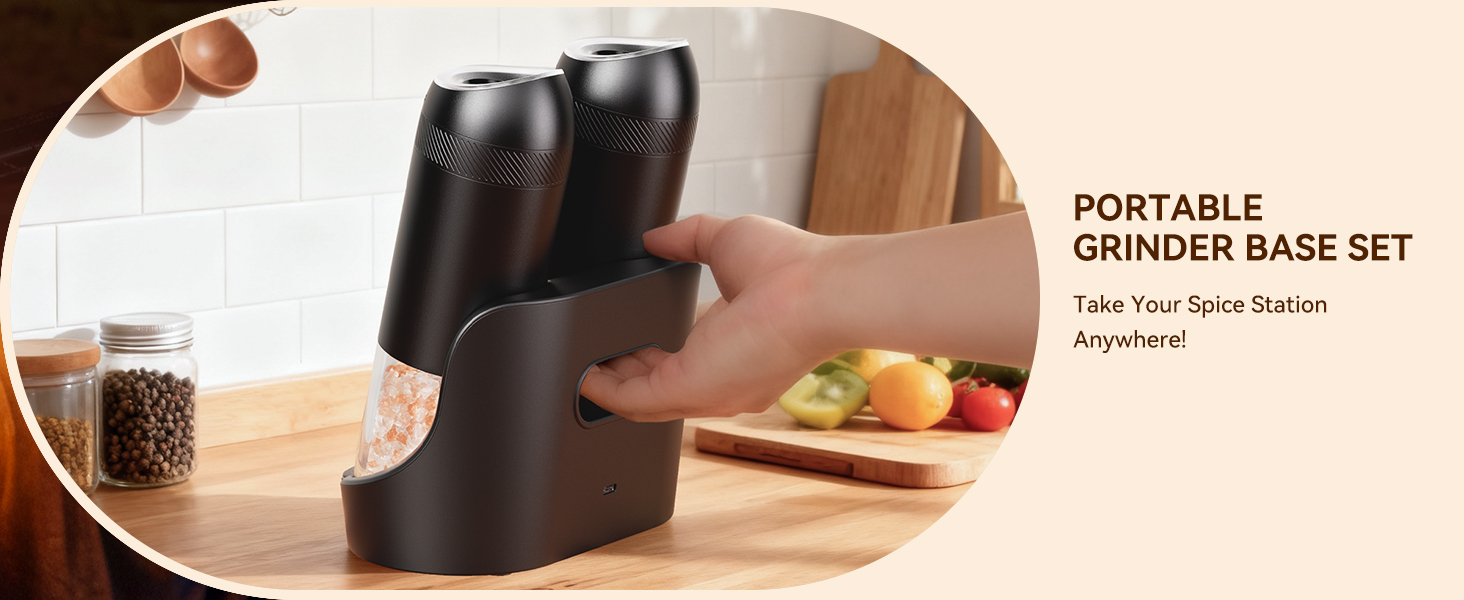 Portable Grinder Base Set