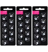 Hearing Aid Domes for Oticon Replacements,Oticon Minifit Single Vent Bass Domes (8 mm/3 Pack),Uni...