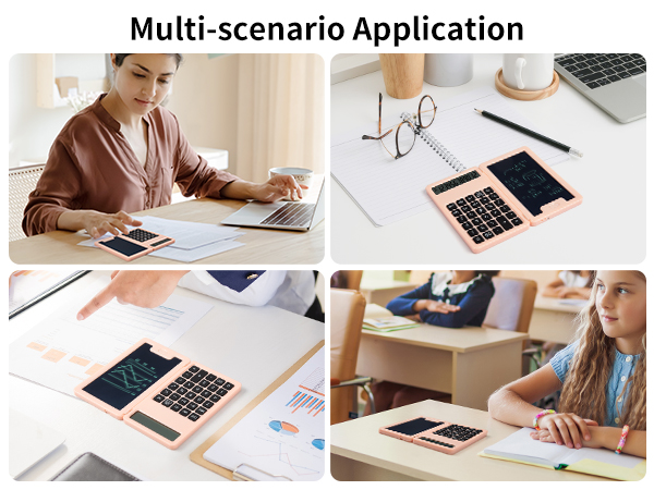 Basic Calculator with Writing Tablet