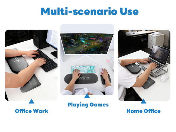 computer arm rest for desk