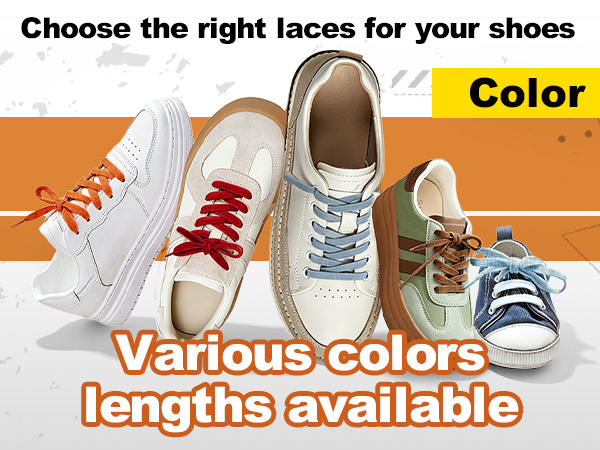 flat shoe laces