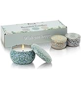 3 Pack Scented Candles Gifts for Women, 2.5 oz Aromatherapy Candles for Home Scented, Portable Sm...